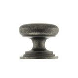 Distressed Silver 38mm Lincoln Cupboard Knob | OEC1238DS