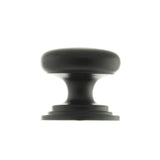 Matt Black 38mm Lincoln Cupboard Knob | OEC1238MB