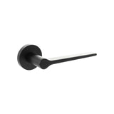 Set Matt Black Laviano Lever Door Handle | SPR180MB