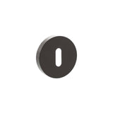 Senza Pari Dark Bronze Minimal Round Key Escutcheon | SPRESCKUDB