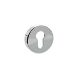 Senza Pari Polished Chrome Round Euro Escutcheon | SPROESCEPC