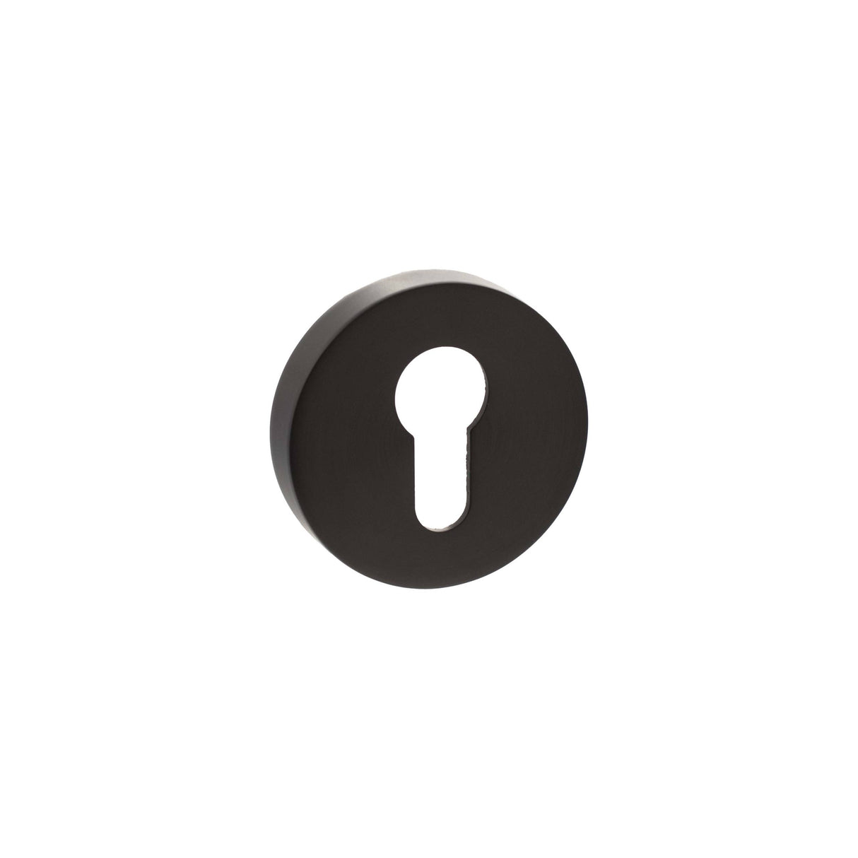 Senza Pari Dark Bronze Round Euro Escutcheon | SPROESCEUDB