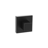 Matt Black Square WC Snib Turn & Release | SPWCMB