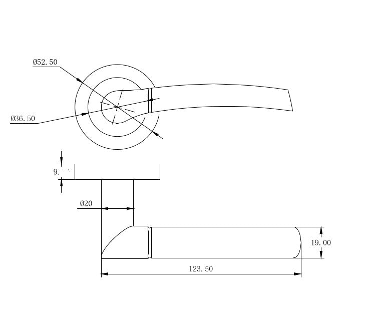 Eclipse Freestyle Matt Black Tifosi Bathroom Door Pack | 102x76mm (4") Hinge  |  22552