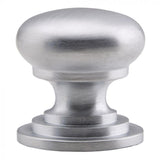 Satin Chrome 25mm Victorian Cupboard Knob | M47ASC