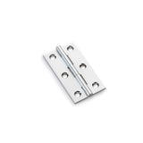 Pair Polished Chrome 64mm Cabinet Butt Hinge | AW064-CH-PC