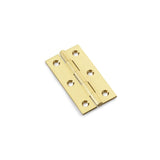 Pair Satin Brass 64mm Cabinet Butt Hinge | AW064-CH-SB