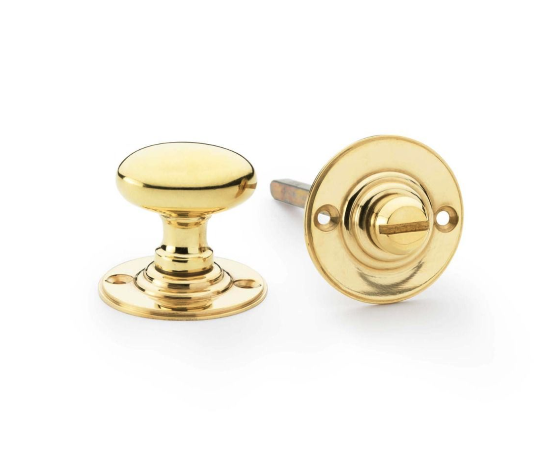 Alexander & Wilks Unlaquered Brass Snib Turn and Release | AW386UB