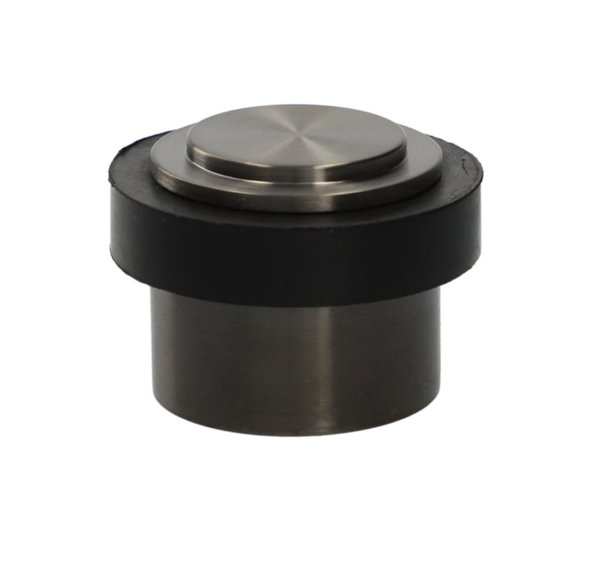 Alexander & Wilks Dark Bronze PVD Floor Mounted Door Stop | AW603DBZPVD