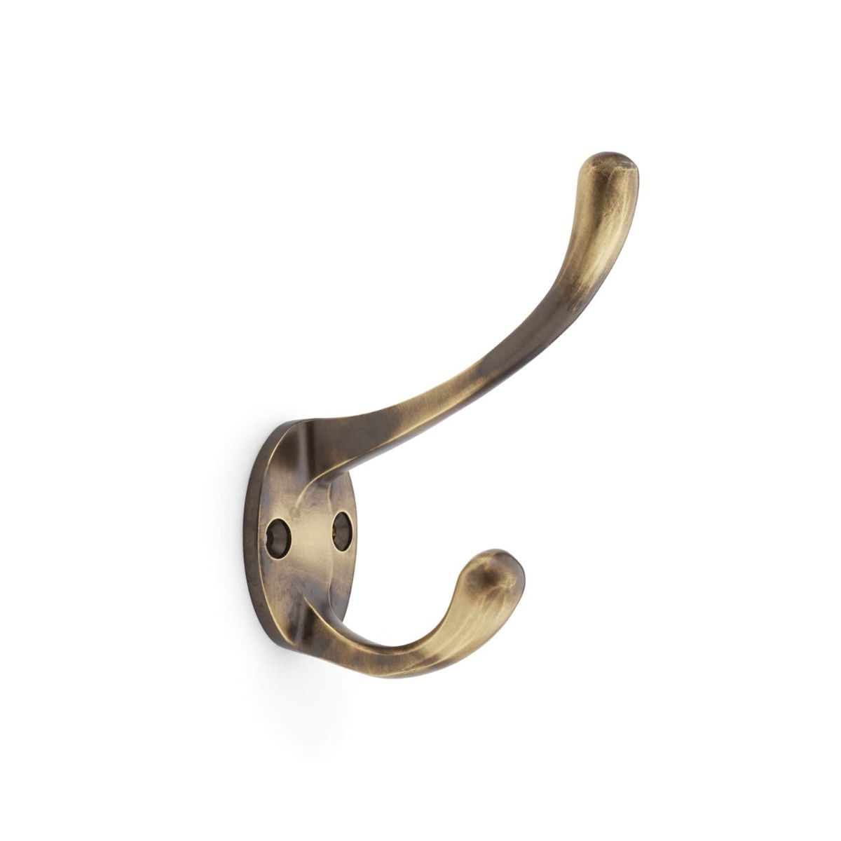 Alexander & Wilks Antique Brass Victorian Hat & Coat Hooks | AW770AB