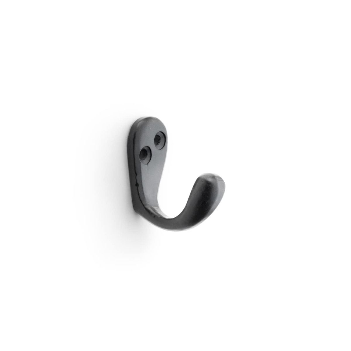Alexander & Wilks Black Victorian Single Robe Hook | AW774BL
