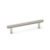 A&W Crispin Polished Nickel Knurled T Bar Cupboard Pull Handle c/c 128mm
