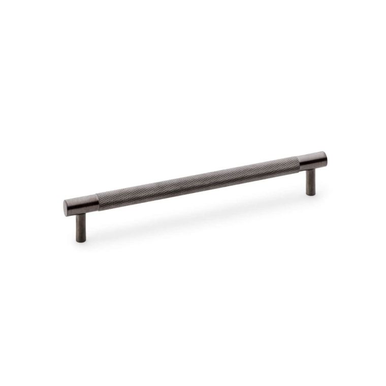 A&W Dark Bronze PVD Brunel Knurled T Bar Pull Handle c/c 192mm