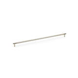 A&W Satin Nickel Brunel Knurled T Bar Pull Handle c/c 448mm