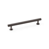 A&W Dark Bronze Round T Bar Cupboard Pull Handle c/c 160mm | AW814-160-DBZ
