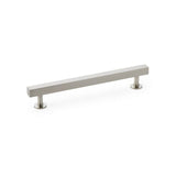 A&W Satin Nickel Square T Bar Cupboard Pull Handle c/c 160mm | AW815-160-SN