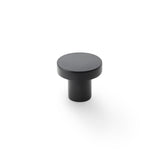 Alexander and Wilks Black 30mm Hanover Plain Cupboard Knob