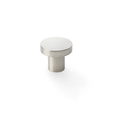 Alexander & Wilks Satin Nickel 30mm Hanover Plain Cupboard Knob