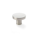 Alexander & Wilks Satin Nickel 38mm Hanover Plain Cupboard Knob