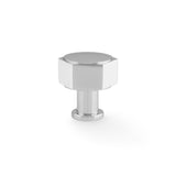 Polished Chrome 33mm Vesper Hexagonal Cabinet Knob | AW828-33-PC