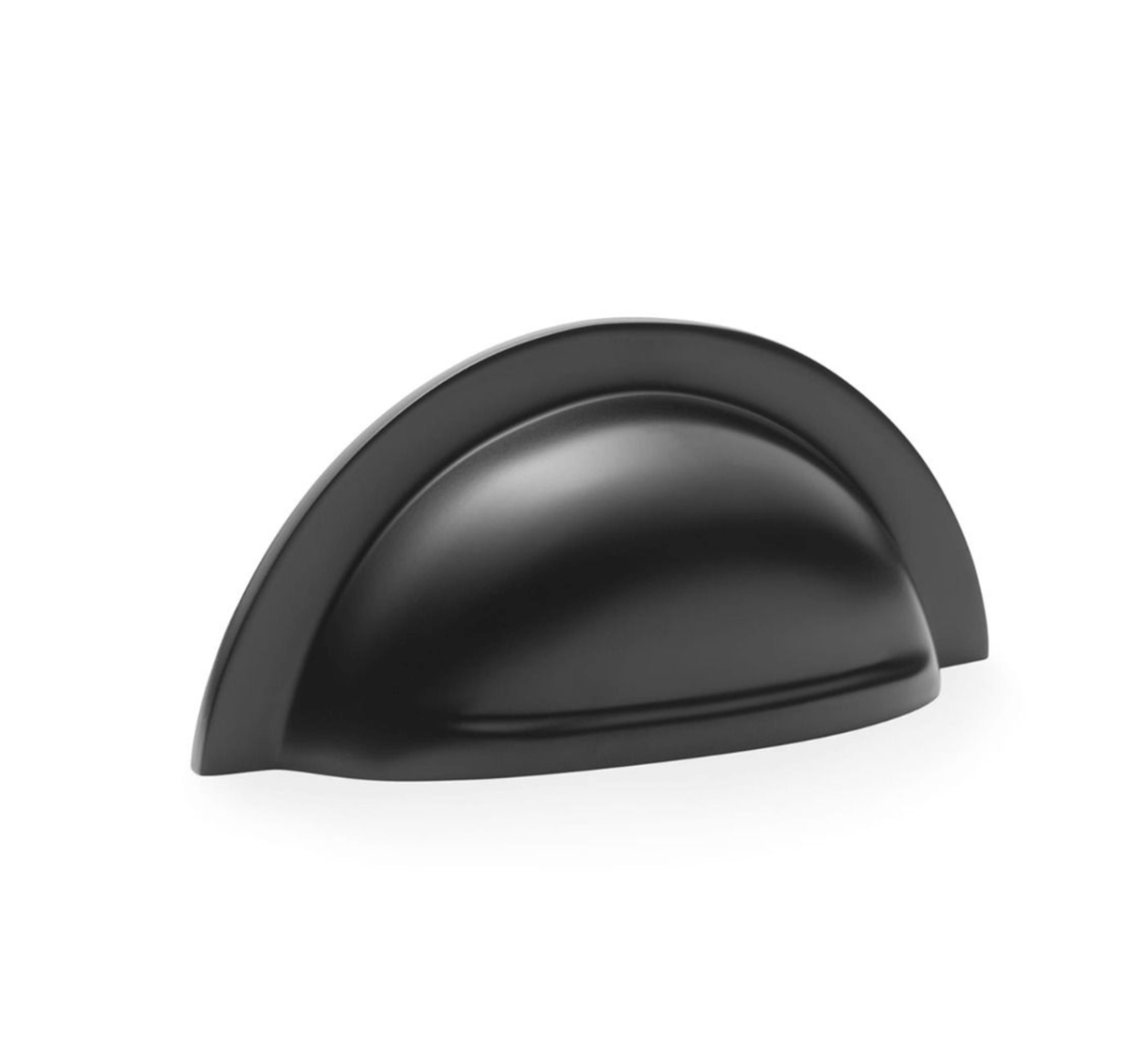 Alexander and Wilks Black Bardom Ridged Cup Handle | AW903BL