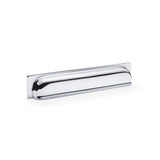 Alexander and Wilks Polished Chrome Quantock Cup Handle c/c 203mm