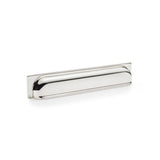 Alexander and Wilks Polished Nickel Quantock Cup Handle c/c 203mm