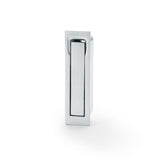 A&W Satin Chrome Squared Sliding Door Edge Flush Pull  | AW990SC