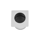 A&W Polished Chrome Square Sliding Door Finger Edge Pull  | AW993PC