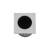 A&W Satin Chrome Square Sliding Door Finger Edge Pull  | AW993SC