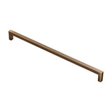 Antique Brass 320mm Square Section Block Cabinet Handle | FTD401FAB