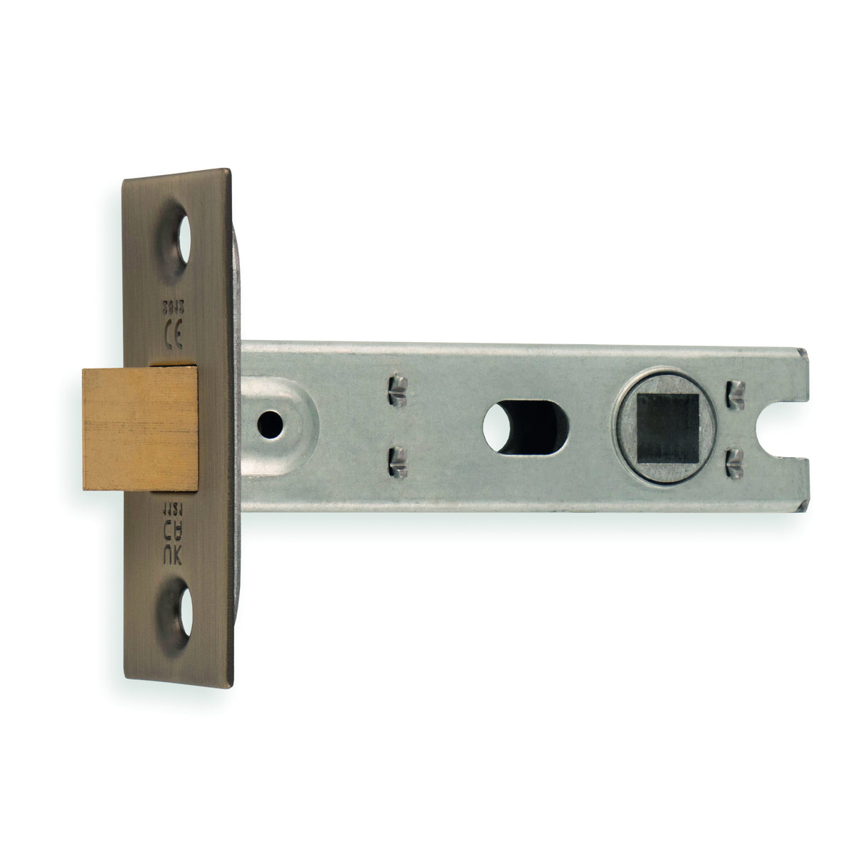 76mm Antique Brass Tubular Mortice Latch | BTL30AB
