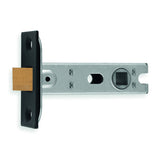 76mm Matt Black Tubular Mortice Latch | BTL30MB