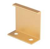 Satin Brass 40mm Squared Edge Pull | FTD302ASB