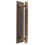 Antique Brass 190mm Lines Pull Handle | FTD710CAB