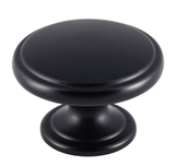Matt Black 32mm Oxford Cupboard Knob | FTD524SMB