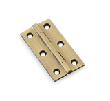 Pair Antique Brass 64mm Cabinet Butt Hinge | AW064-CH-AB
