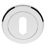 Serozetta Polished Chrome 51mm Standard Profile Key Escutcheon | SZM003CP