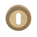 Carlisle Brass Satin Brass Standard Keyhole Escutcheon | EUL002SB