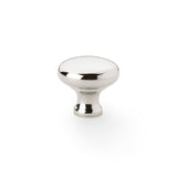 A&W Polished Nickel 32mm Wade Round Cupboard Knob | AW836-32-PN