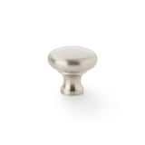 A&W Satin Nickel 32mm Wade Round Cupboard Knob | AW836-32-SN