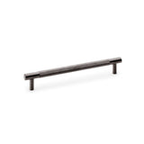 A&W Dark Bronze PVD Brunel Knurled T Bar Pull Handle c/c 160mm