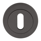Carlisle Brass Anthracite Standard Keyhole Escutcheon | EUL002ANT