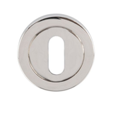Carlisle Brass Polished Nickel Standard Keyhole Escutcheon | EUL002PN