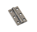Pair Pewter 50mm Cabinet Butt Hinge | AW050-CH-PWT