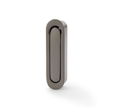 A&W Dark Bronze PVD Radius Sliding Door Edge Flush Pull  | AW991DBZPVD