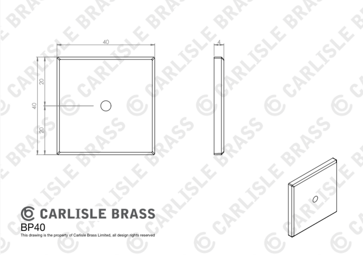 Satin Brass 30mm Lines Knob | FTD712SB