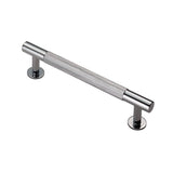 Polished Chrome 158mm Knurled Pull Handle | FTD700BCP