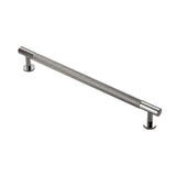Polished Chrome 254mm Knurled Pull Handle | FTD700ECP