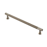 Satin Nickel 254mm Knurled Pull Handle | FTD700ESN